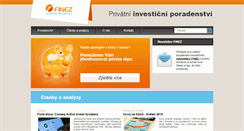 Desktop Screenshot of finez.cz